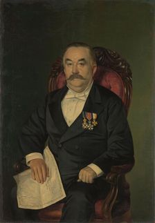 Johan François Adriaan Cateau van Rosevelt..., 1885. Creator: Lovera