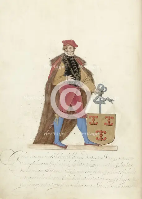 Johan I, lord of Culemborg, c.1600-c.1625. Creator: Nicolaes de Kemp.
