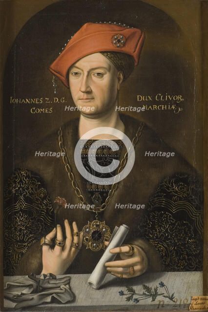 Johan II, 1458-1521, Duke of Cleve, c15th century. Creator: Anon.