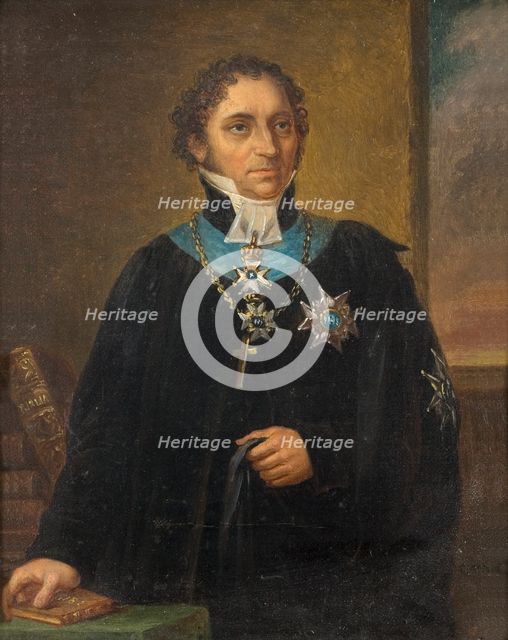 Johan Olof Wallin, mid-19th century.  Creator: Carl Wilhelm Nordgren.