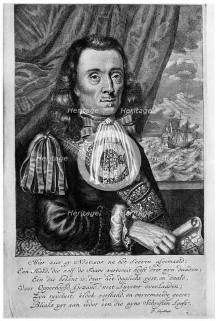 Johan Nieuhof, Dutch traveller, 1931. Artist: Unknown