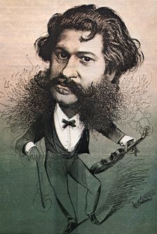 Johan Strauss (1825-1899), Austrian composer famous for his Viennese waltzes and operettas. Creator: Unknown