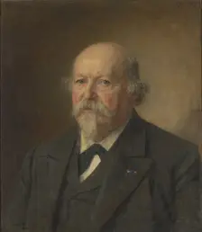 Johan Philip van der Kellen, Director of the Rijksprentenkabinet, 1904. Creator: Jan Veth