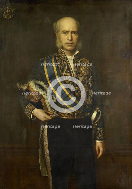 Johan Wilhelm van Lansberge (1830-1906). Gouverneur-generaal (1875-1880), 1887. Creator: Andries van den Berg.