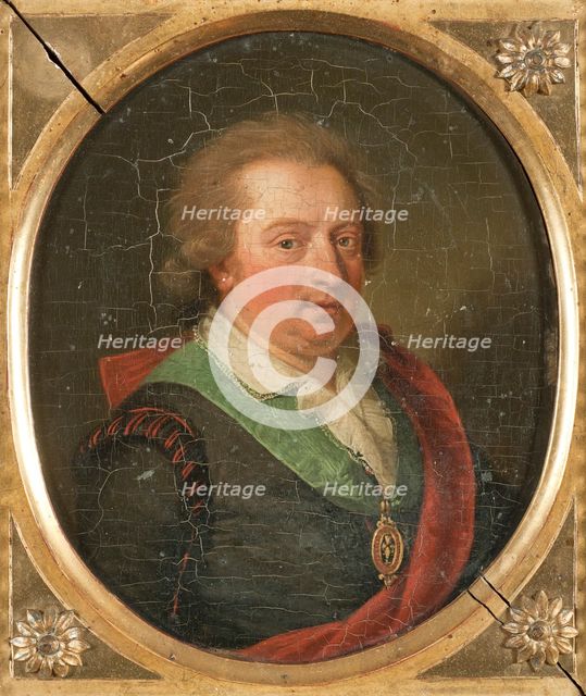 Johan Tobias Sergel (1740-1814), artist, sculptor, between c.1783 and c.1784. Creator: Ludwig Guttenbrunn.