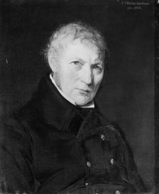 Johan Vilhelm Gertner, blockturner from Holmen, father of the artist, 1840. Creator: Johan Vilhelm Gertner