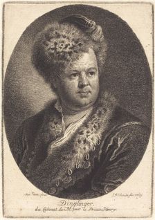 Johann Melchior Dinglinger, 1769. Creator: Georg Friedrich Schmidt