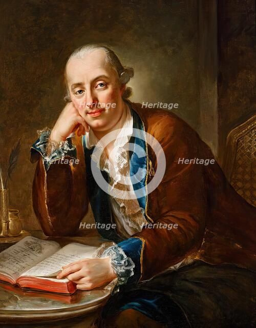 Johann Nepomuk Imperial Knight of Humbourg, 1770. Creator: Friedrich Oelenhainz.