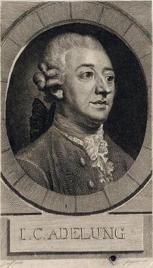 Johann Christoph Adelung (1732-1806). Creator: Geyser, Christian Gottlieb (1742-1803)