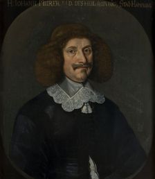 Johann Christoph Meurer, c17th century. Creator: Anon