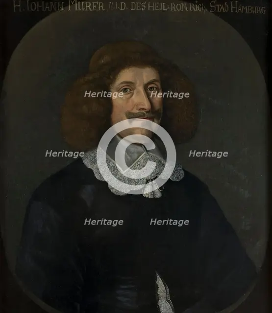 Johann Christoph Meurer, c17th century. Creator: Anon.