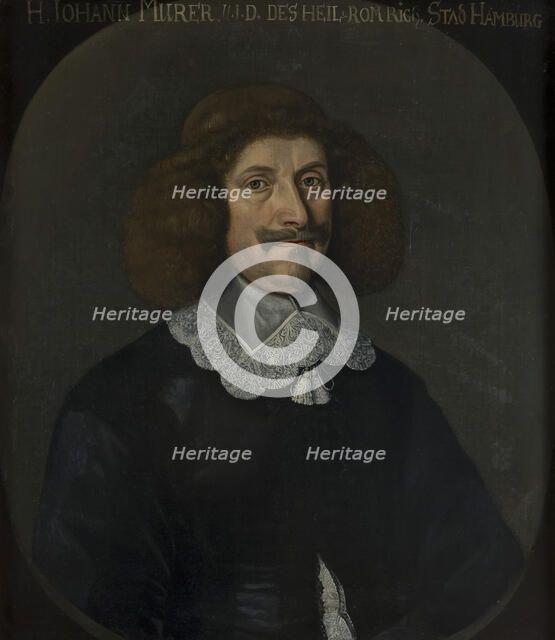 Johann Christoph Meurer, c17th century. Creator: Anon.