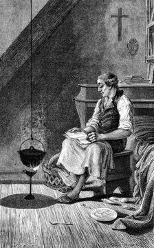 Johann Friedrich Oberlin, Lutheran philanthropist, c1800 (c1880)