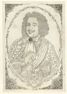 Johann Georg III, Elector of Saxony, n.d. Creator: Johann Michael Püchler