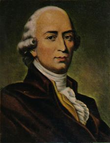 Johann Gottfried Herder 1744-1803. - Gemälde nach Graefle 1934. Creator: Unknown