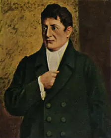 Johann Gottlieb Fichte 1762-1814. - Gemälde von Professor Plühr 1934. Creator: Unknown