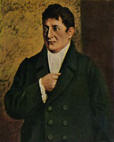 Johann Gottlieb Fichte 1762-1814. - Gemälde von Professor Plühr 1934. Creator: Unknown