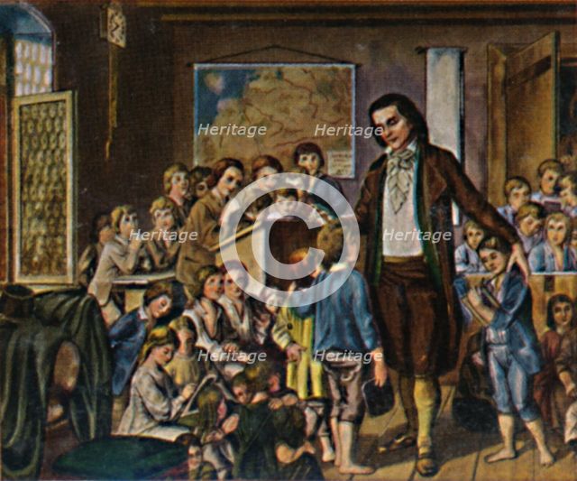 'Johann Heinrich Pestalozzi 1746-1827', 1934. Creator: Unknown.