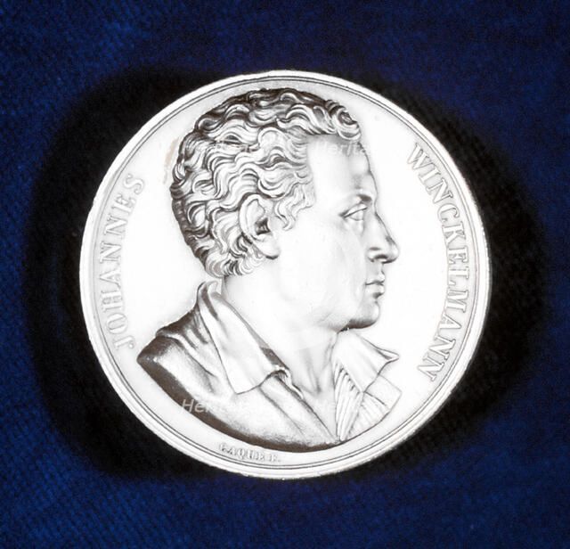 Johann Joachim Winckelmann, German archaeologist. Artist: Unknown