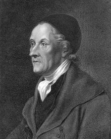 Johann Kaspar Lavater, Swiss physiognomist and theologian, early 19th century. Creator: Unknown