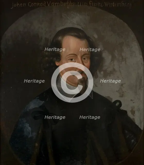 Johann Konrad Varnbüler, c17th century. Creator: Anon.