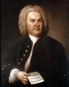 Johann Sebastian Bach (1685-1750), German composer and organist, 1746. Artist: Elias Gottlob Haussmann