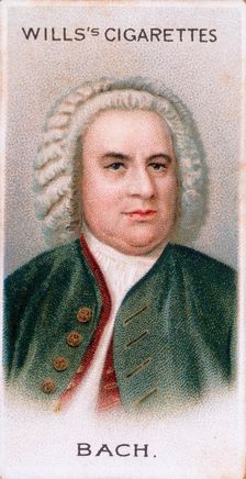 Johann Sebastian Bach (1685-1750), German composer and organist, 1912