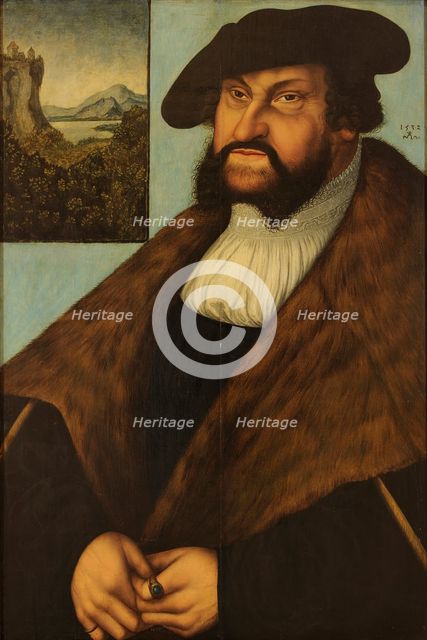Johann the Steadfast (1468-1532), Elector of Saxony, 1532.