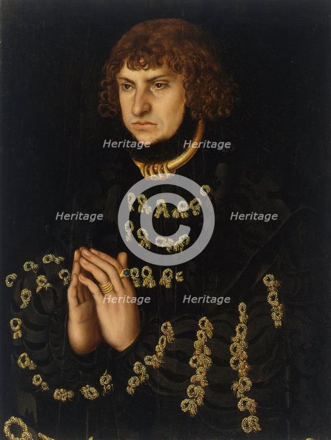 Johann the Steadfast (1468-1532), Elector of Saxony, ca 1515.