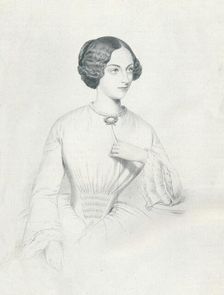 Johanna Wagner 1852. Artist: Richard James Lane