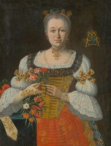 Johanna Zuzana Horváth-Stanithová, c1750. Creator: Ján Gottlieb Kramer