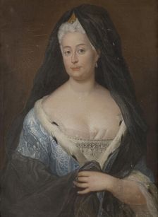 Johanna Charlotta, 1682-1750, Princess of Anhalt-Dessau, Margravine of Brandenburg, 1724. Creator: Anon