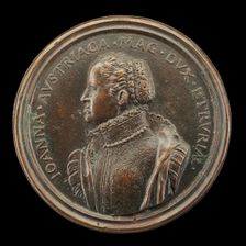 Johanna of Austria, 1547-1578, First Wife of Francisco I de Medici 1565, 1740. Creator: Antonio Francesco Selvi