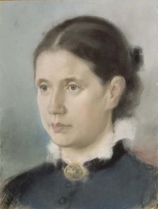 Johanna Schybergson, 1882-1884. Creator: Johan Jakob Tikkanen