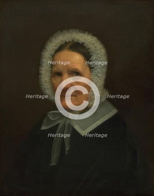 Johanne Marie Gertner, née Lassen, the artist's mother, 1846. Creator: Johan Vilhelm Gertner.