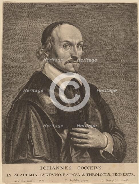 Johannes Cocceius. Creator: Jonas Suyderhoef.