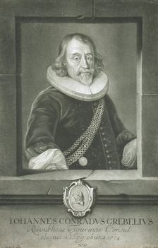 Johannes Conradus Grebelius, c1756. Creator: Sebastian Walch