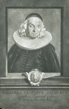 Johannes Casparus Escherus, c1756. Creator: Sebastian Walch