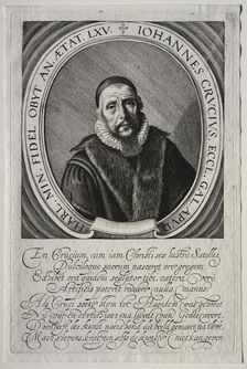 Johannes Crucius. Creator: Jan van de Velde (Dutch, 1620-1662)