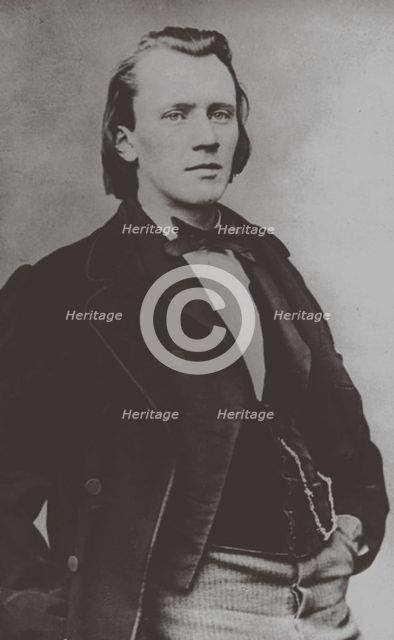 Johannes Brahms (1833-1897), 1850.