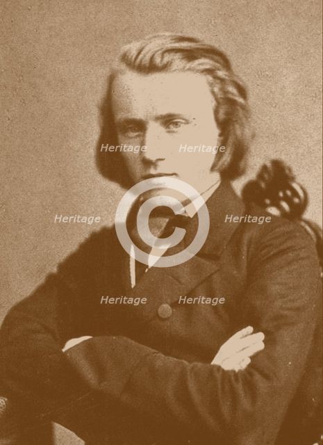 Johannes Brahms (1833-1897), 1853.