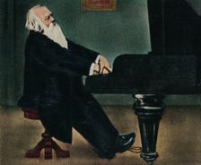 Johannes Brahms 1833-1897 1934. Creator: Unknown