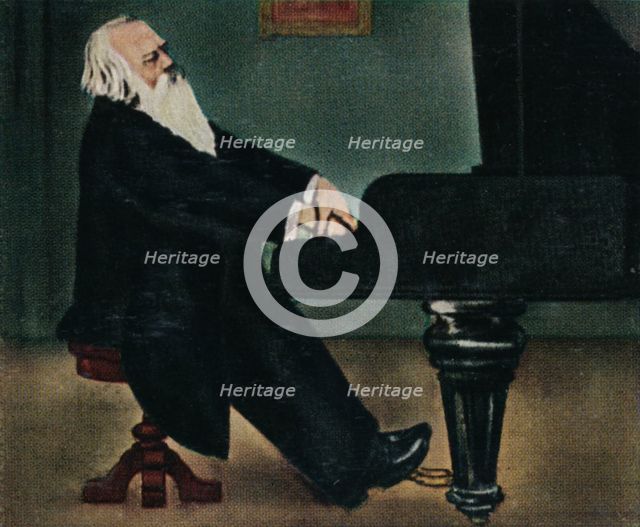 'Johannes Brahms 1833-1897', 1934. Creator: Unknown.