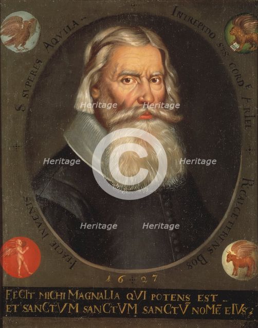 Johannes Bureus, 1568-1652, 1627. Creator: Unknown.