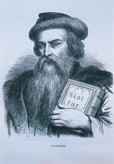 Johannes Gutenberg (1394 -1468), German printer