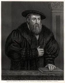 Johannes Kepler, German astronomer, (19th century). Artist: F Mackenzie