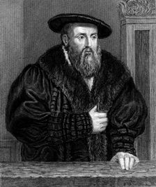 Johannes Kepler, German astronomer, early 17th century, (c1835). Creator: Unknown