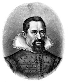 Johannes Kepler, German astronomer, early 17th century, (c1903). Creator: Unknown