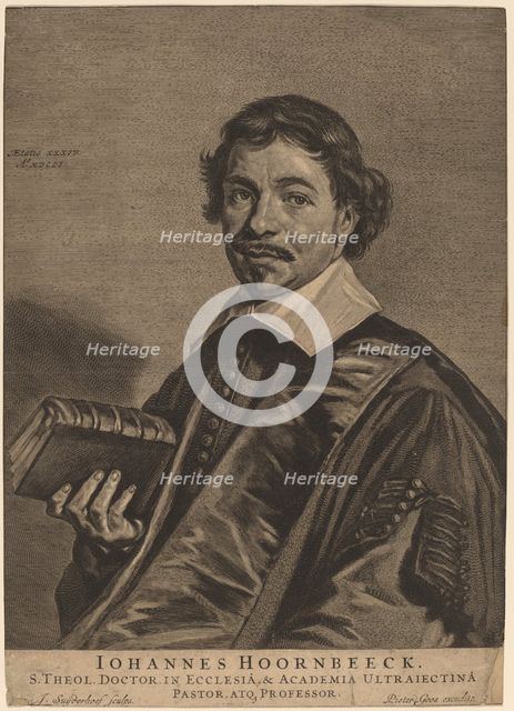 Johannes Hoornbeeck. Creator: Jonas Suyderhoef.