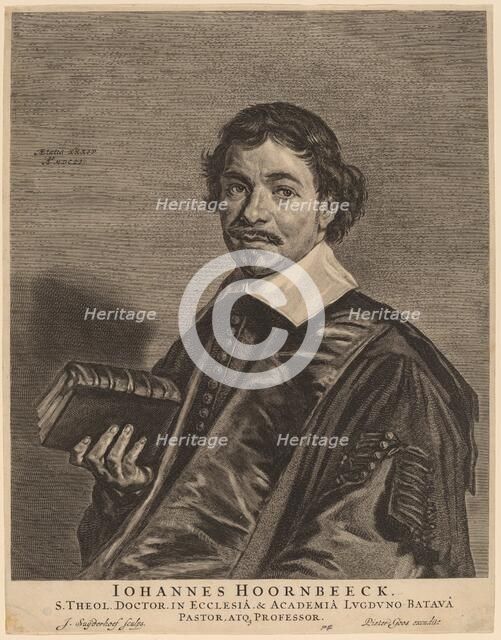 Johannes Hoornbeeck. Creator: Jonas Suyderhoef.